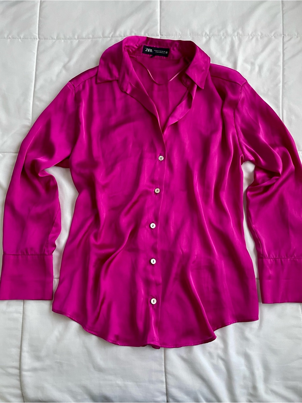 ZARA Button-Down Blouse
